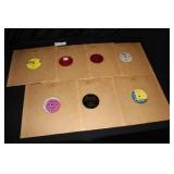 Seven 78 single records: Oran Lips Page I