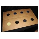 Eight 78 records: Debut Charles Mingus Montage M-1