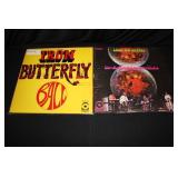 Two Iron Butterfly albums: Ball SD 33-280 & In A G