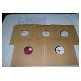 Five RCA 78 single promo records: DJ246, Block Bus