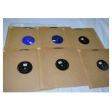 Six 78 single records: King Earl Bostic Linger Awh