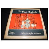The Dave Brubeck Trio Fantasy records 10" red viny