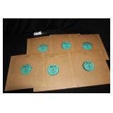 Six Decca Sample Not for Sale Albums: Dolores Gray