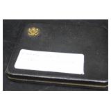 Vintage WWII leather cigarette case