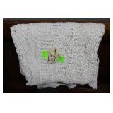 Scottish 1950s hand made throw 110" x 60"