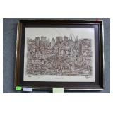 St. Louis "The Gateway City" resin etching 110/200