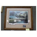 "Lifting to the North" duck print 20" x 24.5"