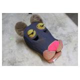Russo Pink Panther foam mask local Brooksville art