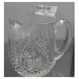 Waterford pinched spout 6" pitcher