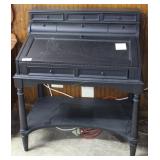 Contemporary Slant Front Writing Desk8 storage