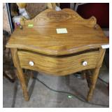 Contemporary Bow Front Desk28 x17x31 in