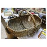 hand woven gathering basket