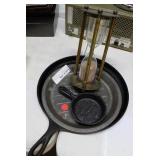 Advertising kitchen: Meeks Furniture skillet, pie