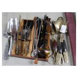 Mid-Century barware: Siam 3pc set, resin serving p