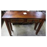 Spanish themed entry table40 in l x 30 in