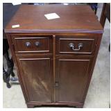 Small 2 door cupboard 21 x16x33 in hi.Cherry