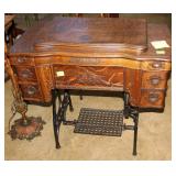 White Rotary treadle sewing machine Restored