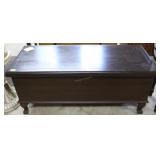 Cherry veneer cedar chest44 x 19 x 18 in hi.