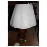 Wrapped column table lamp24 in hi