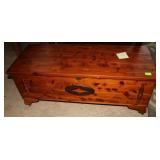 Classic Branch cedar chest.Redwood