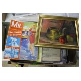 Ephemera incl. Boy Scouts, Army, Mr. magazine, bas