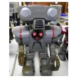 Batter y operated Copper colored robot