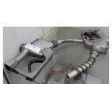 Two vintage Husky gas nozzles