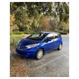 2015 Nissan Versa Note car, CLEAN vehicle.  ODOM