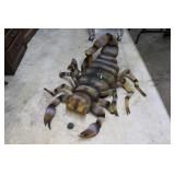 Russo Brooksville artist foam carved scorpion