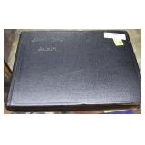 Antique advertising postcard album: art, fashion &