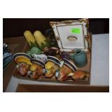 Corn salt and pepper 5 pc Turkey table set