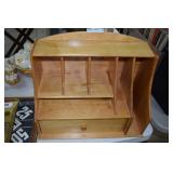 Desk top letter file  , single drawer