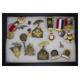 Assorted medals: Grand Lodge of England, Royal Ord