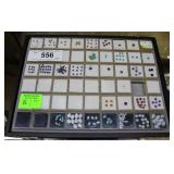 Gemstone collection: opals,  ruby, emerald