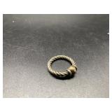 14kt Rope Ring 4.3gtw Sz7