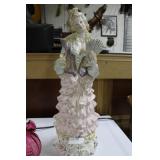 Noritake 18" H Victorian lady with fan