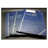 Three coin books: Lincoln head 1941 - 1971, nickel