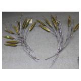 Art metal cattail art appro 3