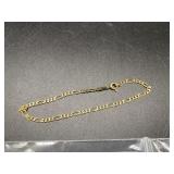 14kt Childs Bracelet 7" - 1.8gtw