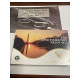 1996 uncirculated coin set & 2019 mint proof set