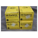 4x$ - UMC .30 carbine 110gr 50 round - 200 rounds