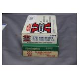 2x$ - 270Win ammo Western Super X & Remington 20 r