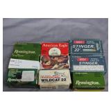9x$ - .22LR - American Eagle, Remington, CCI sting