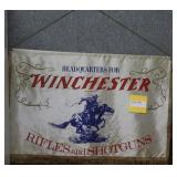Vintage Silk Winchester Headquarters wall tapestry