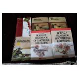 Six Hornady reloading texts: Handbook 1st, 2nd, 3r