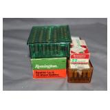 3x$ - .22 - CCI long caps, Remington .2short spatt