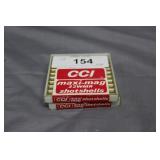 2x$ CCI maxi-mag 22WMR shot shells