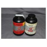 2 partial Hodgdon rifle powder H4831 & H450
