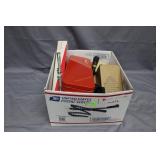 Box assorted cleaning supplies, cleaner kits, 2 sc