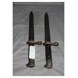 Two WWI Simson & Co Suhl bayonet